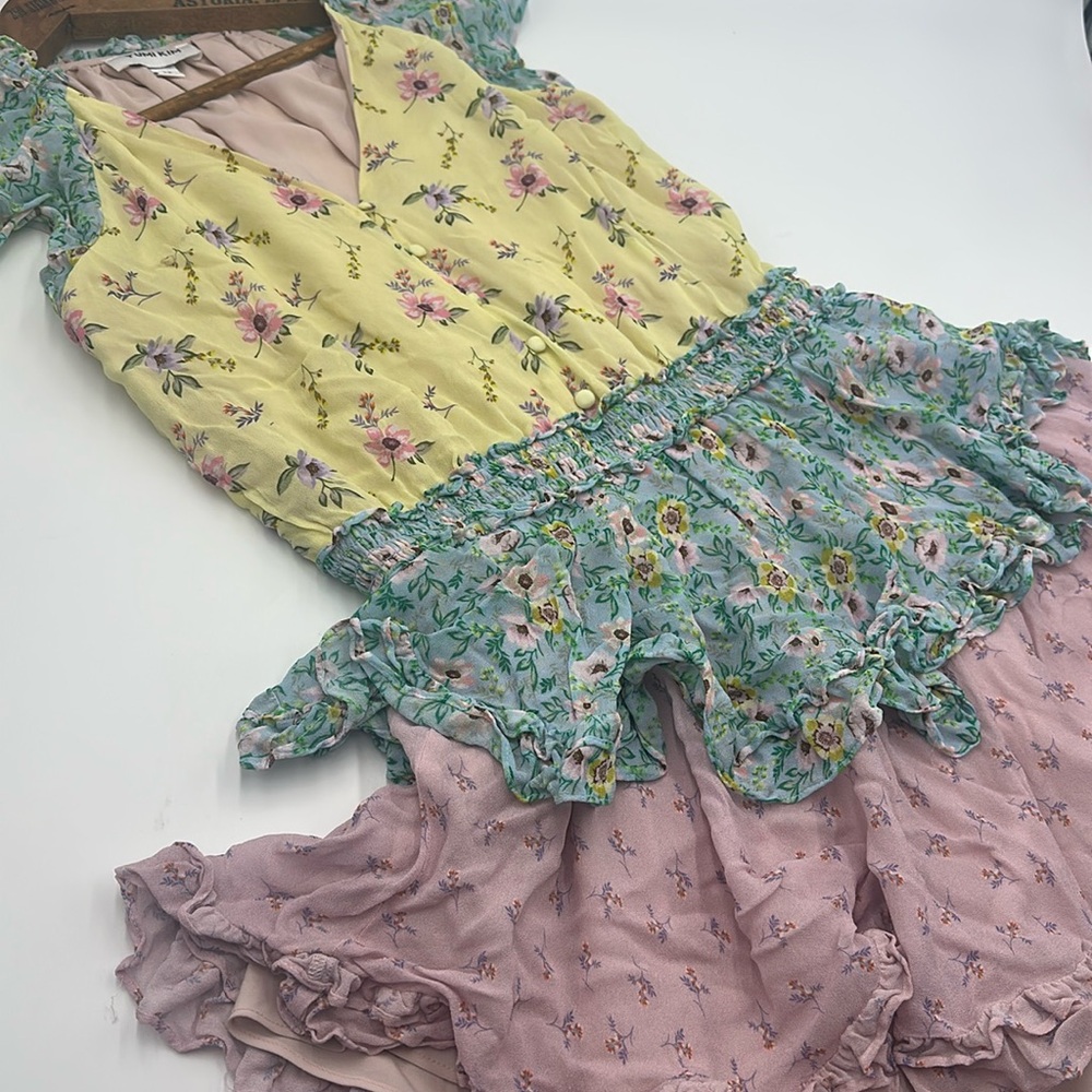 Yumi Kim Willow Garden Floral Dress Medium